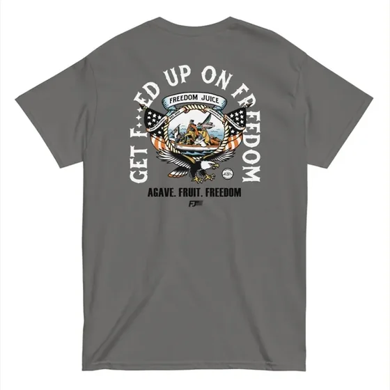 Get F***ed Up On Freedom Flash Tee